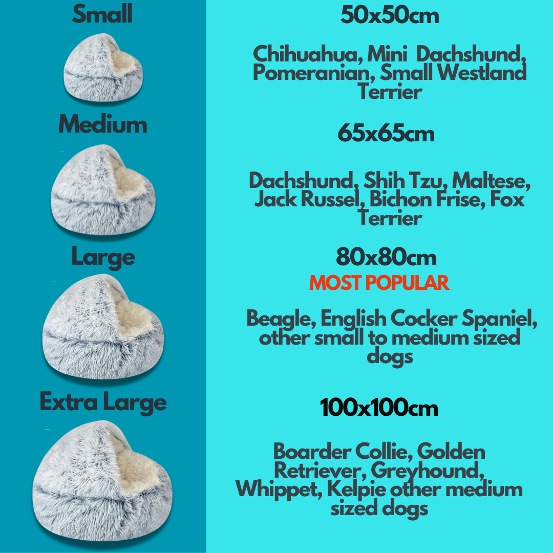 Cozy SNUGGLE Bed For Dog3